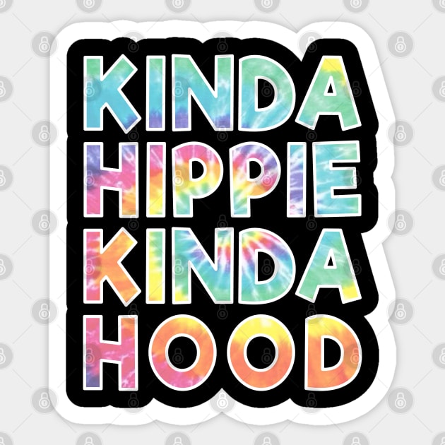 Kinda HIppie Kinda Hood Sticker by PnJ